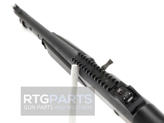 MAC 1014 Pistol Grip, Semi-automatic Shotgun, 12 Gauge, 3" Chamber, 18.5" Barrel, Polymer Pistol Grip and Forearm, Anodized Finish, Black, Ghost Ring Rear and Blade Front Sights, 5 Rounds, Includes Benelli/Mobil Pattern Choke Tubes 1/3/5, Military Arms Corporation, 723551440254, FFL-MAC-21000120, RTG Parts