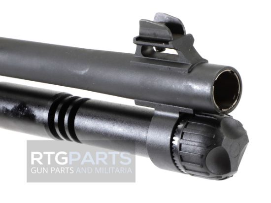 MAC 1014 Pistol Grip, Semi-automatic Shotgun, 12 Gauge, 3" Chamber, 18.5" Barrel, Polymer Pistol Grip and Forearm, Anodized Finish, Black, Ghost Ring Rear and Blade Front Sights, 5 Rounds, Includes Benelli/Mobil Pattern Choke Tubes 1/3/5, Military Arms Corporation, 723551440254, FFL-MAC-21000120, RTG Parts