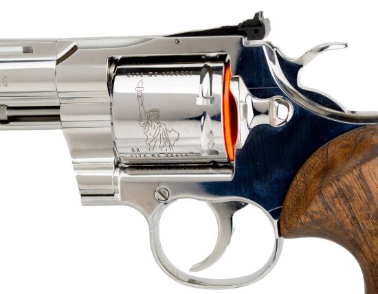Colt's Manufacturing, Python, Revolver, Double/Single Action, 357 Magnum, 6 Rounds, 6" Vent Rib Barrel, 250th Anniversary Model, Walnut Grips, 000USA250-500USA250 Semiquincentennial, 098289003799,  FFL-COLT-PYTHONSP6WTS250, RTG Parts