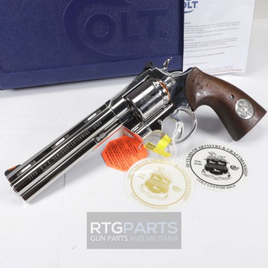 Colt's Manufacturing, Python, Revolver, Double/Single Action, 357 Magnum, 6 Rounds, 6" Vent Rib Barrel, 250th Anniversary Model, Walnut Grips, 000USA250-500USA250 Semiquincentennial, 098289003799, FFL-COLT-PYTHONSP6WTS250, RTG Parts