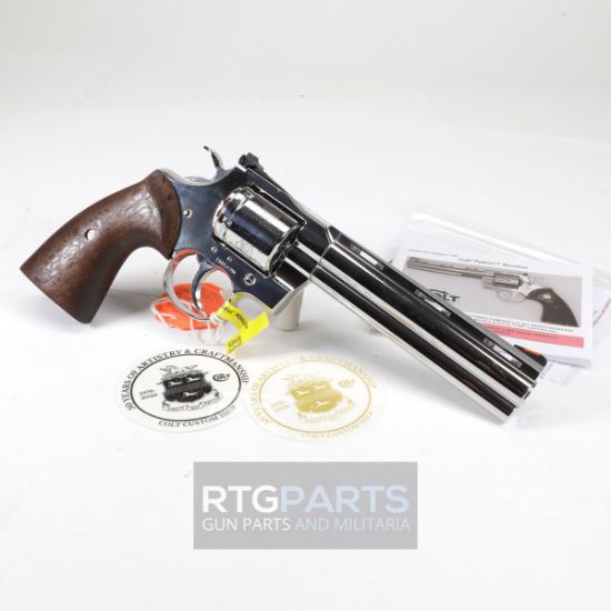 Colt's Manufacturing, Python, Revolver, Double/Single Action, 357 Magnum, 6 Rounds, 6" Vent Rib Barrel, 250th Anniversary Model, Walnut Grips, 000USA250-500USA250 Semiquincentennial, 098289003799, FFL-COLT-PYTHONSP6WTS250, RTG Parts
