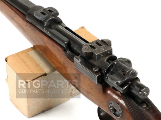 MAUSER 98 9X57 20" MANLICHER STOCK, DOUBLE SET TRIGGERS, Just one available, J1-AFM-260124, RTG Parts