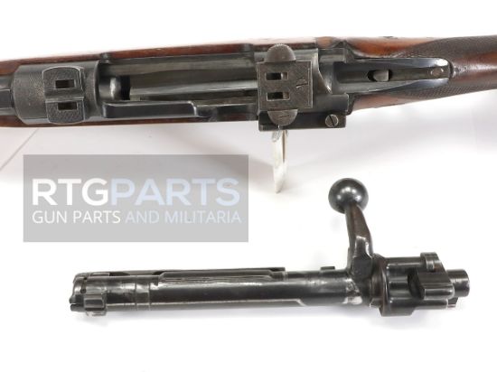 MAUSER 98 9X57 20" MANLICHER STOCK, DOUBLE SET TRIGGERS, Just one available, J1-AFM-260124, RTG Parts