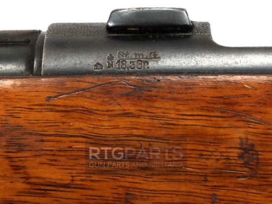 MAUSER 98 9X57 20" MANLICHER STOCK, DOUBLE SET TRIGGERS, Just one available, J1-AFM-260124, RTG Parts