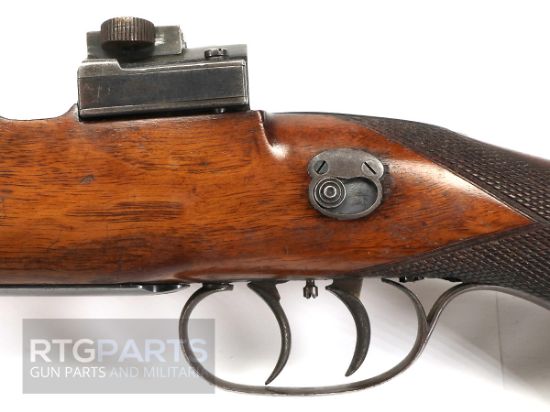 MAUSER 98 9X57 20" MANLICHER STOCK, DOUBLE SET TRIGGERS, Just one available, J1-AFM-260124, RTG Parts