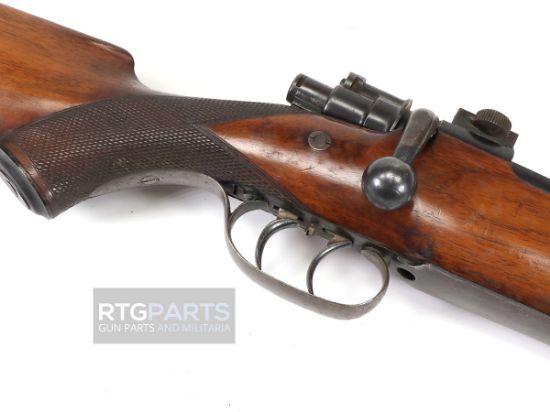 MAUSER 98 9X57 20" MANLICHER STOCK, DOUBLE SET TRIGGERS, Just one available, J1-AFM-260124, RTG Parts