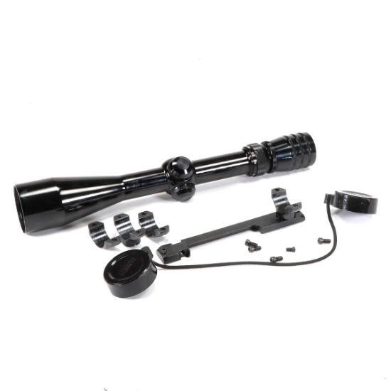 Picture of REDFIELD TRACKER 3-9X32 DUPLEX RIFLE SCOPE W/ RINGS & COVERS