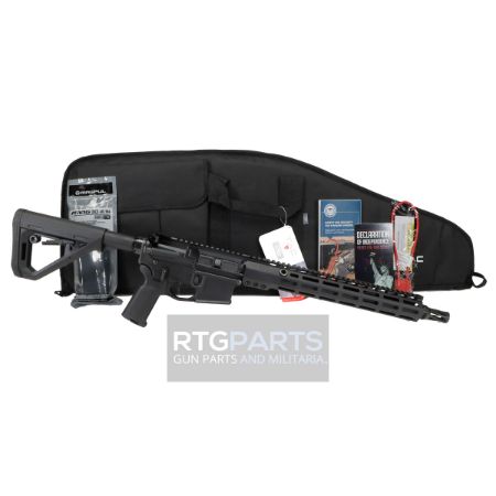 Picture of SOLGW M4-L89 RIFLE AR 5.56 CHF 14.5" PINNED HUXWRX XL BLACK