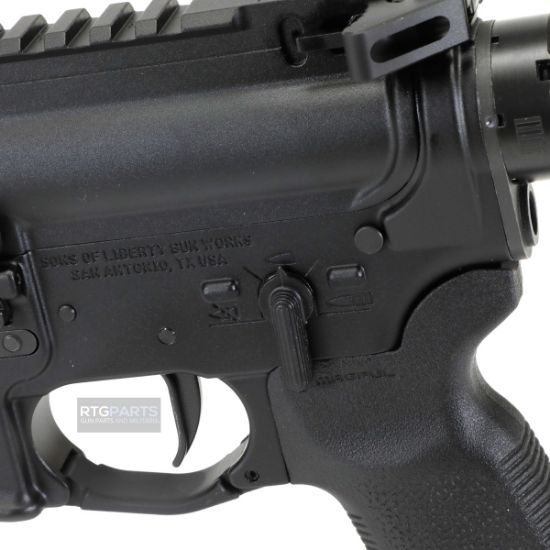 Picture of SOLGW M4-L89 RIFLE AR 5.56 CHF 14.5" PINNED HUXWRX XL BLACK