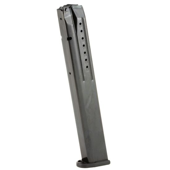 ProMag Industries, Magazine, 9MM, 32 Rounds, Fits S&W M&P-9, Steel, Blued Finish, 708279011641, PRO-SMI-A14, RTG Parts