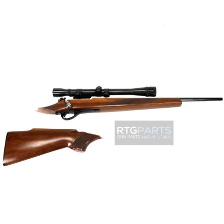 Picture of REMINGTON 600 .222 REM 18.5" W/ WEAVER K10 60B SCOPE & BROKEN WOOD STOCK
