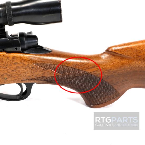 Picture of REMINGTON 600 .222 REM 18.5" W/ WEAVER K10 60B SCOPE & BROKEN WOOD STOCK