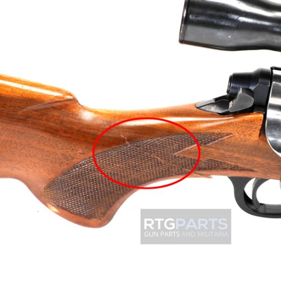 Picture of REMINGTON 600 .222 REM 18.5" W/ WEAVER K10 60B SCOPE & BROKEN WOOD STOCK