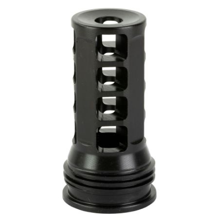 HUXWRX Safety Co., Muzzle Brake-QD, 7.62MM, 5/8X24, Black, Fits HuxWrx/OSS Suppressors, 706433762736, MIS-HUX-1574, RTG PARTS