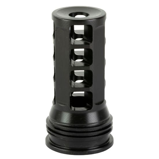 HUXWRX Safety Co., Muzzle Brake-QD, 7.62MM, 5/8X24, Black, Fits HuxWrx/OSS Suppressors, 706433762736, MIS-HUX-1574, RTG PARTS