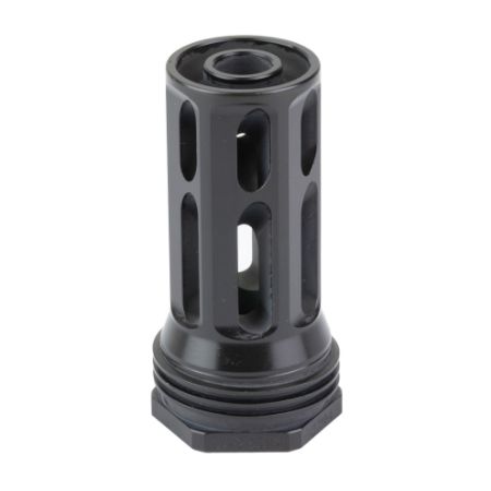 HUXWRX Safety Co., Flash Hider-QD, 7.62MM, Black, M14X1 LH, Fits HUXWRX/SS Suppressors, 706433763511, MIS-HUX-2204, RTG PARTS