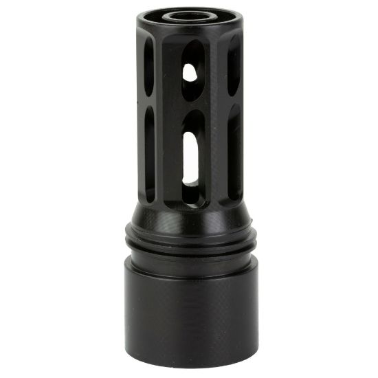 HUXWRX Safety Co., Flash Hider-QD, 7.62MM, Black, M26X1.5 LH, Fits HuxWrx/OSS Suppressors, 706433763306, MIS-HUX-1912, RTG PARTS