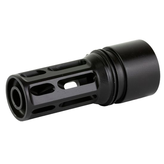 HUXWRX Safety Co., Flash Hider-QD, 7.62MM, Black, M26X1.5 LH, Fits HuxWrx/OSS Suppressors, 706433763306, MIS-HUX-1912, RTG PARTS