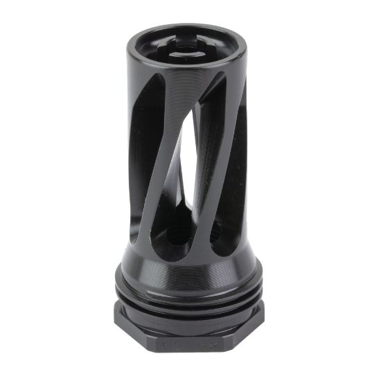 HUXWRX Safety Co., Flash Hider-QD, 6MM, Black, 5/8X24 Thread Pitch, Fits HUXWRX QD and FLOW Suppressors, 706433764341, MIS-HUX-3098, RTG PARTS