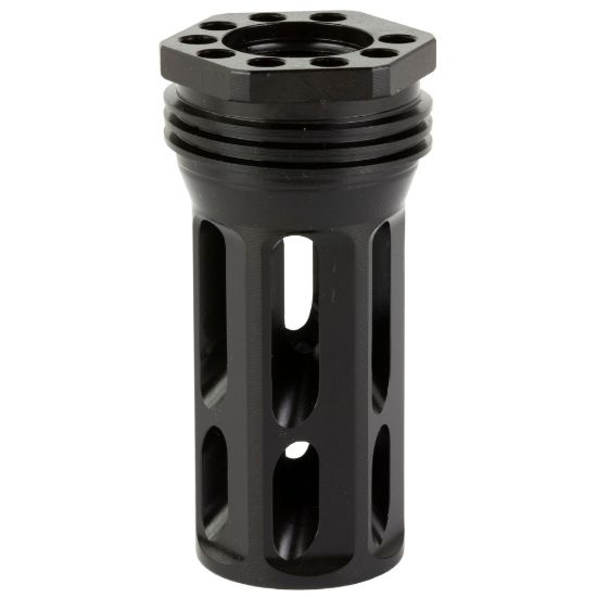 HUXWRX Safety Co., Flash Hider-QD, 7.62MM, Black, 5/8X24, Fits HuxWrx/OSS Suppressors, 706433763245, MIS-HUX-1799, RTG PARTS