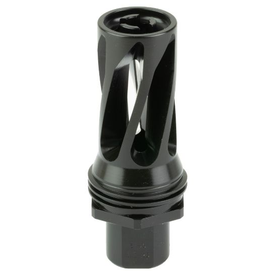 HUXWRX Safety Co., Flash Hider-QD 556 XL, 1/2X28 Long, 223 Remington/5.56 NATO, Flash Hider, Quick Detach Suppressor Mount, Compatible with HX-QD 556K/556/762/762 Ti Magnum Ti Suppressors, 2.96" Long (Adds 2.34" to Barrel), Black, 706433764181, HUX-2885, RTG PARTS