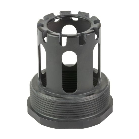 HUXWRX Safety Co., Hub Piston Housing Adapter, Fits FLOW 9k Ti and FLOW Range 36 Ti, 17-4 Stainless Steel, Black, 810176430088, HUX-3352, RTG PARTS