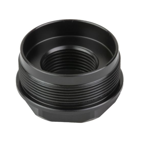 HUXWRX Safety Co., Direct Thread Adapter, 5/8X24 Threads, Fits HUXWRX RAD 9/RAD 45, Matte Finish, Black, 706433763351, HUX-1985, RTG PARTS