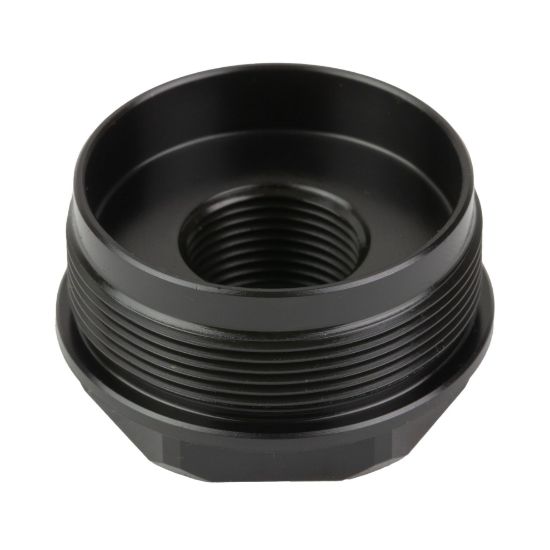 HUXWRX Safety Co., Direct Thread Adapter, 1/2X28 Threads, Fits HUXWRX RAD 9/RAD 45, Matte Finish, Black, 706433763344, HUX-1984, RTG PARTS