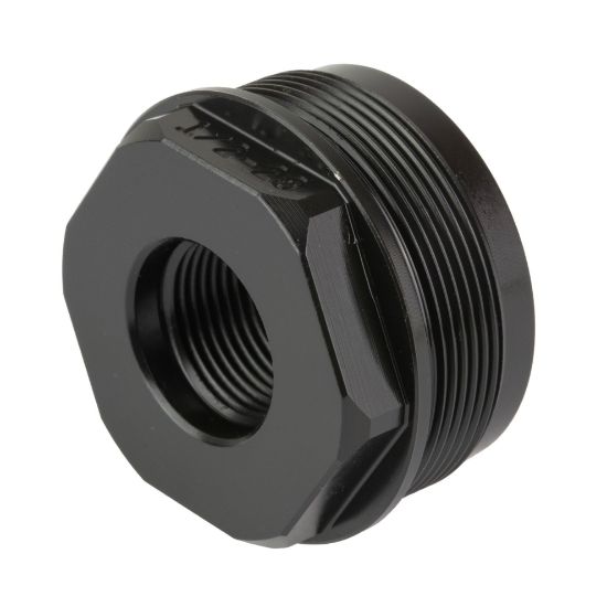 HUXWRX Safety Co., Direct Thread Adapter, 1/2X28 Threads, Fits HUXWRX RAD 9/RAD 45, Matte Finish, Black, 706433763344, HUX-1984, RTG PARTS