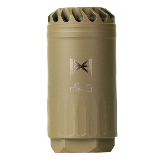 HUXWRX Safety Co., Blasphemy, Blast Diverter, Flat Dark Earth, Fits HuxWrx Muzzle Device, 706433763764, HUX-2653, RTG PARTS