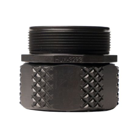 HUXWRX Safety Co., HUB QD Adapter 2.0, Compatible with 1.375X24 HUB Suppressors, Mounts to HUXWRX and OSS QD Muzzle Devices, 810176430064, HUX-3486, RTG PARTS