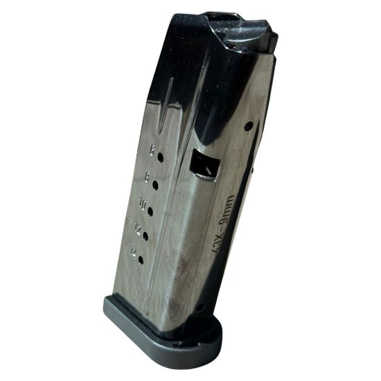 Derya, Magazine, 9MM, 15 Rounds, Fits Derya DY9Z, Polymer Construction, Black, 850067243878, MAG-DXA-15-ZXC, RTG Parts