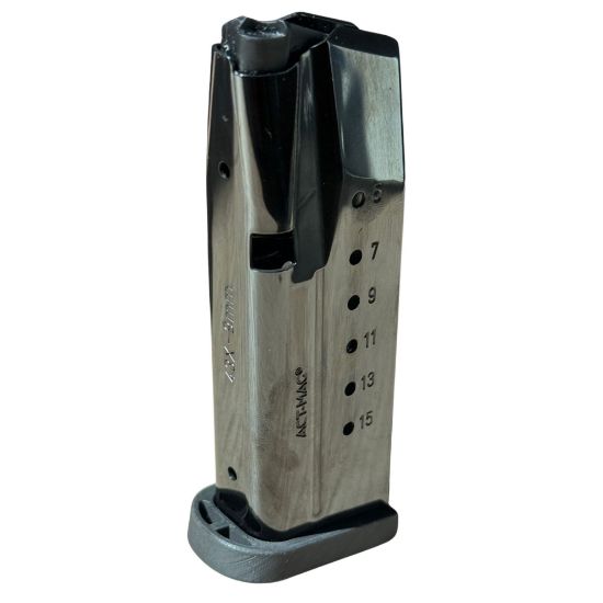 Derya, Magazine, 9MM, 15 Rounds, Fits Derya DY9Z, Polymer Construction, Black, 850067243878, MAG-DXA-15-ZXC, RTG Parts