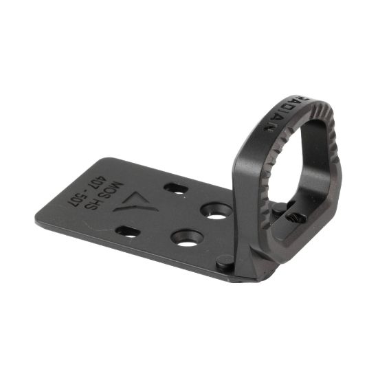 Radian Weapons, Guardian, Holosun 407/507 Optic Guard Mount, Fits Glock MOS, Anodized Finish, Black, RAD-H0001, 810098420334, RTG Parts