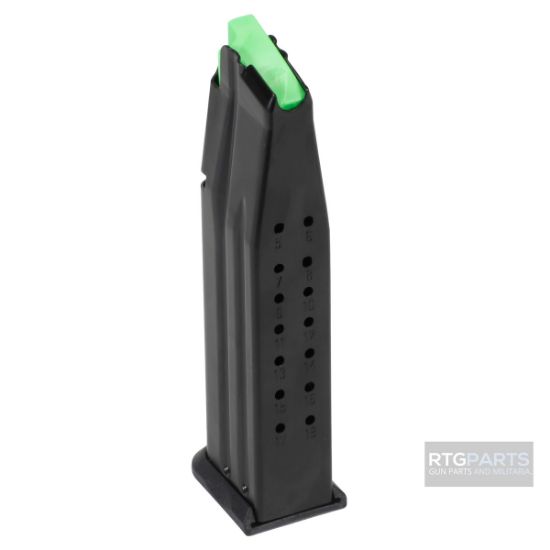 Mec-Gar USA, Pistol Magazine, 9MM, 18 Rounds, Fits 2011/2311/Springfield Prodigy, Steel, Anti-Friction Coating, Black, 18rd, 765595200005, MEC-MG20111800A, RTG Parts