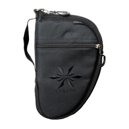 Legend Outdoor Gear, Pegasus Pistol Rug, Polyester Construction, 8.5"x1.2"x6", Black, Handgun Case, Pistol Pouch, 810071610165, GER-PEG500-BK, RTG Parts