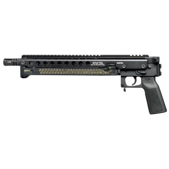 Kel-Tec, KP50, Semi-automatic Pistol, 5.7X28MM, 9.5" Threaded Barrel, Picatinny Rail Rear Adapter, Ambidextrous Safety, 50 Rounds, 1 Magazine, Ambidextrous, 640832011838, FFL-KELTEC-KP50BLK, RTG Parts