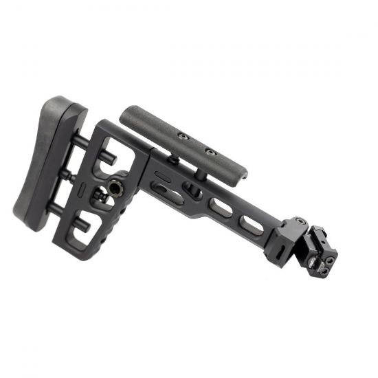 SAMSON S.A.S. K, Tactical Folding Stock, Adjustable Cheek Piece, Adjustable Length of Pull, 1913 Folding Stock Adapter, SAM-04-06170-01, 840478600230, RTG Parts