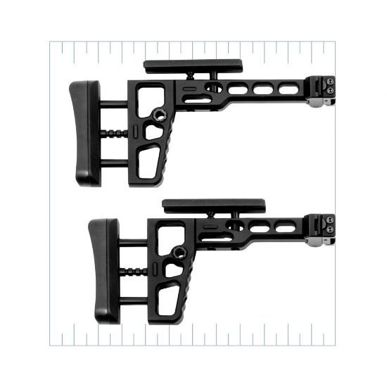 SAMSON S.A.S. K, Tactical Folding Stock, Adjustable Cheek Piece, Adjustable Length of Pull, 1913 Folding Stock Adapter, SAM-04-06170-01, 840478600230, RTG Parts