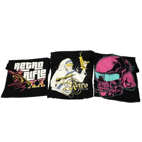 Picture of 3-PACK OF RETRO RIFLE XL T-SHIRTS