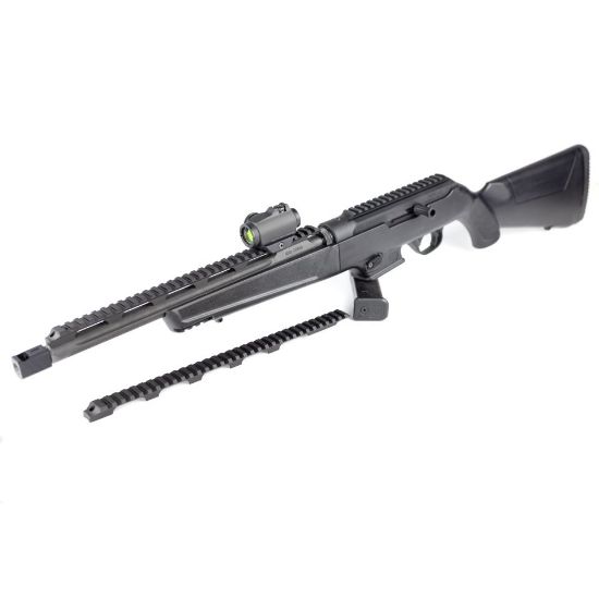Samson Manufacturing Corp, Scout Rail, 13.625" Picatinny, fits Ruger PC Charger, Black, 850006871568, SAM-04-04056-01, RTG Parts