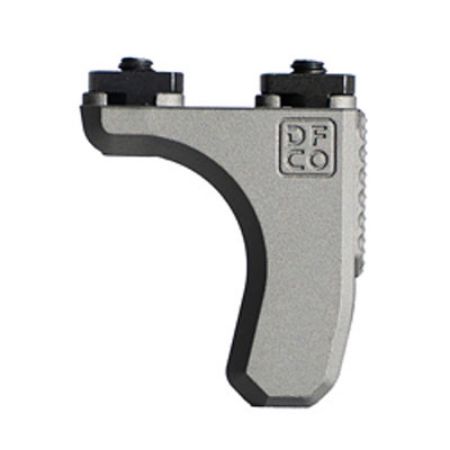 Die Free Co, Full Stop, Hand Stop, Gray, Grey, Clear, Fits M-LOK, 850079932128, FS-M-GRY, ARR-DFC-FULL-STOP-MLOK-GRY, RTG Parts