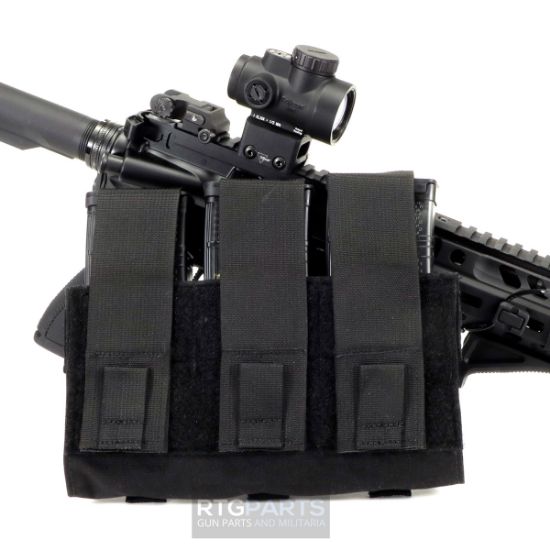 Picture of USGI BLACK MOLLE 3/6 AR MAG POUCH