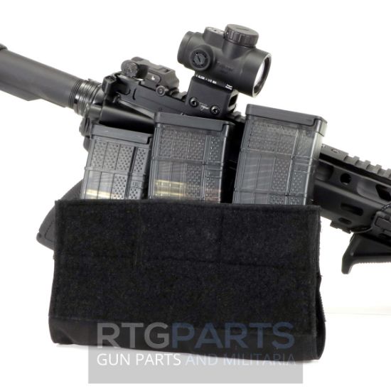 Picture of USGI BLACK MOLLE 3/6 AR MAG POUCH