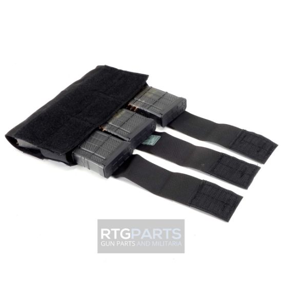 Picture of USGI BLACK MOLLE 3/6 AR MAG POUCH