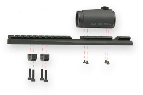  UltiMAK, M6-BM, Scout Mount for USGI M1 Carbine, Fits Aimpoint Micro Footprint, Co-Witness, ULT-MBM, RTG Parts