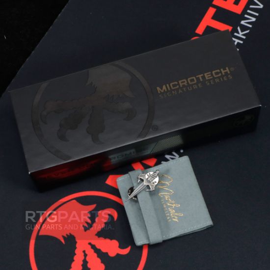 Picture of MICROTECH DAGGER LAPEL PIN, STERLING SILVER