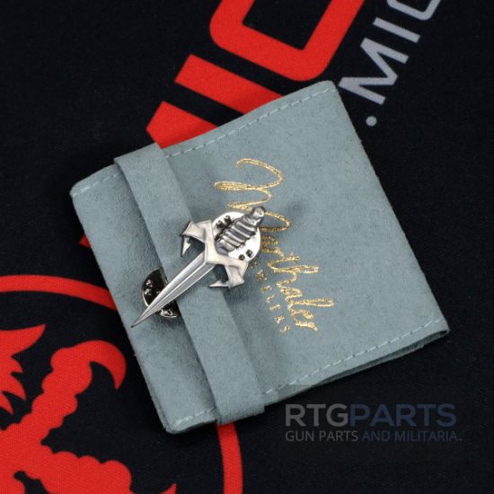 Picture of MICROTECH DAGGER LAPEL PIN, STERLING SILVER