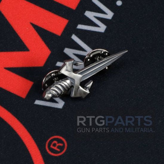 Picture of MICROTECH DAGGER LAPEL PIN, STERLING SILVER