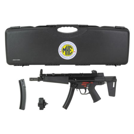 Century Arms, AP5-N, Semi-automatic, Pistol, 9MM, 8.9", Black, 30 Rounds, 2 Magazines, Threaded, Manual Safety, Adjustable Sights, Matte, Pistol Brace, 787450988507, FFL-CENTURY-HG6034NB-N, RTG Parts